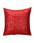 Funda de almohada Gajjar Color sólido lentejuelas plateadas Bling Throw Pillow Case Cafe Home Decoration Cushion Cover funda de 