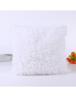 Funda de cojín decorativa al por mayor de piel sintética sólida suave almohadas para silla de coche sofá hogar Hotel decoración 