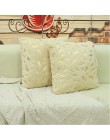 Funda de cojín decorativa piel pluma hogar almohada de felpa funda de almohada decorativa funda de cojín asiento de sofá cama fu
