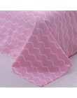 Solsticio de dibujos animados rosa Flamingo ropa de cama juegos 3/4 piezas patrón geométrico cama forros funda nórdica hoja de c