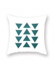 Funda de almohada decorativa para el hogar cubiertas de cojines geométricos de estilo nórdico flechas de montaña funda para almo