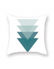 Funda de almohada decorativa para el hogar cubiertas de cojines geométricos de estilo nórdico flechas de montaña funda para almo
