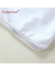 Turetravel 1 Pza 50X70CM funda para almohada a prueba de agua almohada protectorantiácaros a prueba de chinches funda de almohad