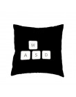 Nuevo diseño de juego funda para cojín blanco teclado mango ratón auriculares funda de almohada silla para jugadores decoración 