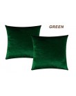 2 paquetes de cojines decorativos dorados fundas para sofá cama sofá moderno de lujo terciopelo hogar cojines cubre verde plata