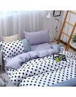 Juegos de cama con patrón geométrico sábana de cama para dormitorio de estudiantes niños forros de dibujos animados 3/4 Uds fund