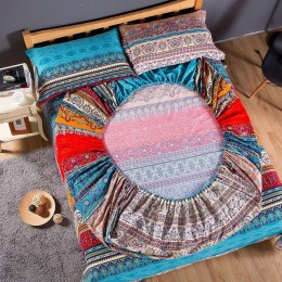 Funda de cama de lino de tamaño queen textil para el hogar