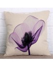 Flores coloridas impresas almohada decorativa planta Floral funda decorativa para cojín textil para el hogar sofá Almofadas para