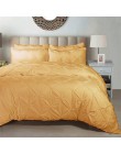 Ropa de cama de lujo con pliegues, juego de edredón, ropa de cama, fundas de almohada, ropa de cama tamaño queen king
