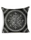 Mandala decorativo fundas de almohada Hamsa fundas de almohada de lino de algodón fundas cuadradas de sofá fundas de cojines fun