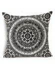Mandala decorativo fundas de almohada Hamsa fundas de almohada de lino de algodón fundas cuadradas de sofá fundas de cojines fun