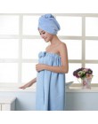 Juego de toallas de baño de microfibra para mujer con banda para el pelo Albornoz Baño de textil para el hogar equipo de artícul