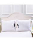 Funda de almohada de ratón lindo Mickey pareja blanca amantes regalo almohada fundas de cojines hogar dormitorio dos, par, almoh