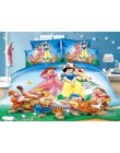 Gran oferta de ropa de cama de princesa bonita para el hogar, ropa de cama de algodón de dibujos animados para niños, niñas, reg