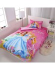 Gran oferta de ropa de cama de princesa bonita para el hogar, ropa de cama de algodón de dibujos animados para niños, niñas, reg