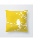 Funda de cojín personalizada con estampado de flor de piña de verano calaveras amarillas geométricas funda de almohada decorativ