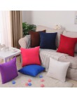 Cubierta de cojín de moda personalizado gamuza Color puro sólido funda de cojín para silla para sofá decoración del hogar venta 