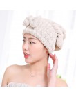 XC USHIO 1 Piece Womens Girls Lady's Magic Quick Dry Bath Hair Drying Towel Head Wrap Hat Makeup Cosmetics Cap Bathing Tool