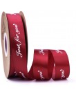 25MM 5M Just For You cinta de poliéster impresa para la boda decoraciones de la fiesta de Navidad DIY lazo cintas artesanales en