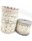 5 yardas/lote 15mm cinta de algodón diseño hecho a mano cintas de algodón impresas para boda Navidad decoración tela para costur