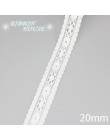 (5 yardas/rollo) tela de encaje blanco cinta decoración Material de embalaje rollo al por mayor
