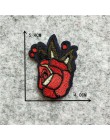 Dibujos Animados parches decorativos corazón árbol mariposa patrón bordado apliques parches para DIY hierro en parche pegatinas 