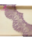 Artesanías de lujo 3 yardas 9,5 cm 9 colores opción flor bordado tela de encaje cintas de ajuste DIY costura materiales hechos a
