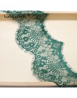 Artesanías de lujo 3 yardas 9,5 cm 9 colores opción flor bordado tela de encaje cintas de ajuste DIY costura materiales hechos a