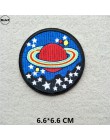 (46 estilos) parches de Alien para ropa apliques bordados de UFO hierro en insignias de astronauta rayas planetas pegatinas en l