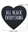 (46 estilos) parches de alfabeto blanco y negro para ropa rayas hierro en apliques ropa pegatinas letras insignias de bordado