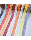 10 yardas cinta de lazo ancho 14MM tela de ajuste DIY bordado para decoración de costura de vestido de boda tela de encaje afric