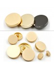 10 unids/lote Botón de Metal de aleación de Zinc Botón de caña para abrigo chaqueta cortavientos botones de fijación de metal su