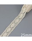 (2 metros/lote) cinta de encaje de algodón Beige DIY hecho a mano boda artesanía embalaje de regalo Patchwork de cintas de encaj