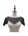 3D hueco venida tela de encaje vestido patrón de bordado blusa adornos de costura DIY cuello de encaje costura artesanía escote 