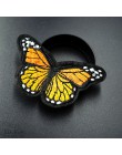 Mariposa amarilla (tamaño: 5,0X8,0 cm) DIY aplique con parche bordado ropa suministros de costura de planchado para ropa decorat
