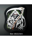Ghost Death Skull parche de mano insignias apliques bordados costura plancha sobre insignia ropa Ropa Accesorios de ropa