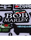 Parches de banda de Rock DIY bordado remiendos del metal para la ropa hierro en parche Hippie Negro parche nombre en la ropa apl
