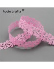 Aproximadamente 35mm flor cinta costura Ajuste de encaje artesanal adorno DIY ropa y decoración del hogar 2 yardas P0603
