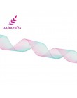 Lucia artesanía 10y 25mm color del gradiente de cintas de Organza de boda inicio decoración envoltorio de regalo para DIY acceso