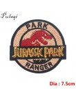 Pulaqi Jurassic Park Animal parches Alien Space Stranger Things estilo Punk apliques hierro en parches para ropa abrigo Parch H