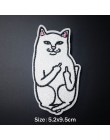 Perro gato chica mano bordado hierro de parche en coser apliques tela adorable bolsa de Ropa Decoración de DIY parches