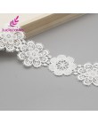 Crafts 1 yarda/lote 5cm flor blanca encaje bordado cinta DIY boda costura Ropa Accesorios hechos a mano N0506
