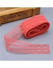 10 yardas cinta de lazo 40MM tela de corte ancho DIY artesanía Cordón de red bordado para la decoración de la costura tela de en