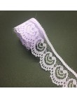10 yardas/lote (22mm de ancho) Artesanía bordado ajuste neto del cordón cinta DIY boda/cumpleaños/Decoraciones de Navidad