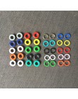 1 alicates + 1 Juego de Herramientas de ojales + 100 juegos de 10 colores 9,5 tuercas de mm sujetadores de botones a presión Pop
