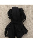 5 metros elástico negro blanco piel encaje cinta de encaje para costura artesanía ropa interior decoración encaje hecho a mano a