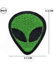 (30 estilos) 1 Uds. Alien UFO bordado parches para ropa DIY rayas astronauta apliques adhesivos para ropa hierro en el espacio i