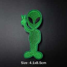 Comida Sushi Alien COOL DIY insignia parche bordado apliques coser adhesivos para ropa Ropa Accesorios de ropa
