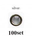 100set de alta calidad de Metal de latón botón a presión de 9,5mm, 1 Uds herramienta de alicates y 100set de remaches de prensa 