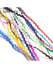 18 yardas/lote, 1 yarda/color colores mezclados al azar 8mm cinta de grogrén para el pelo pajarita para boda decoración artesana